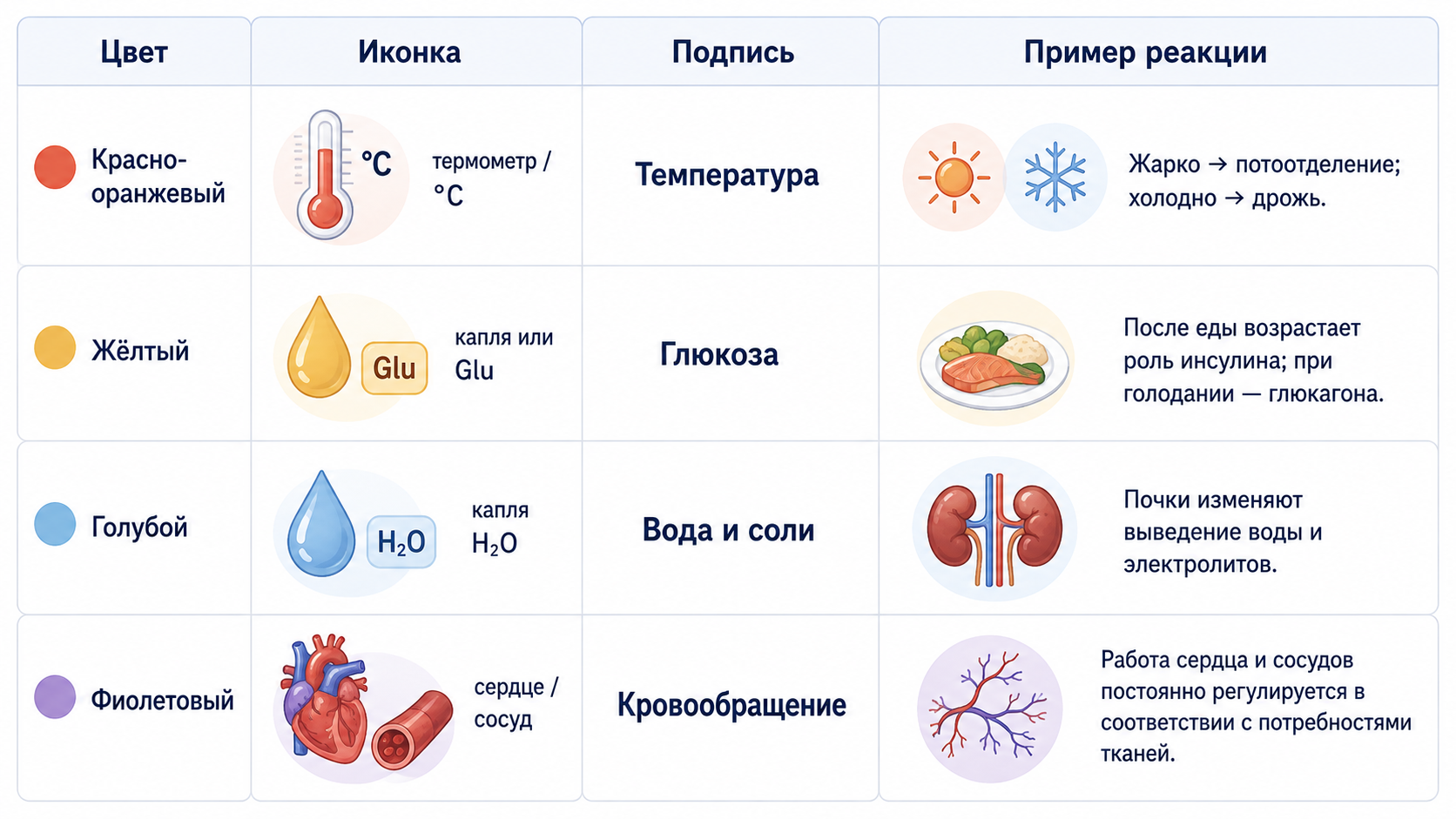 Инфографика: гомеостаз — динамическая устойчивость